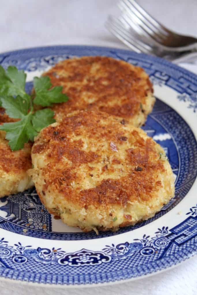 Smoked haddock fish cakes