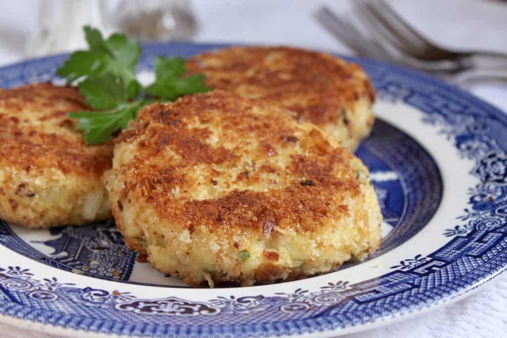 Smoked haddock fish cakes