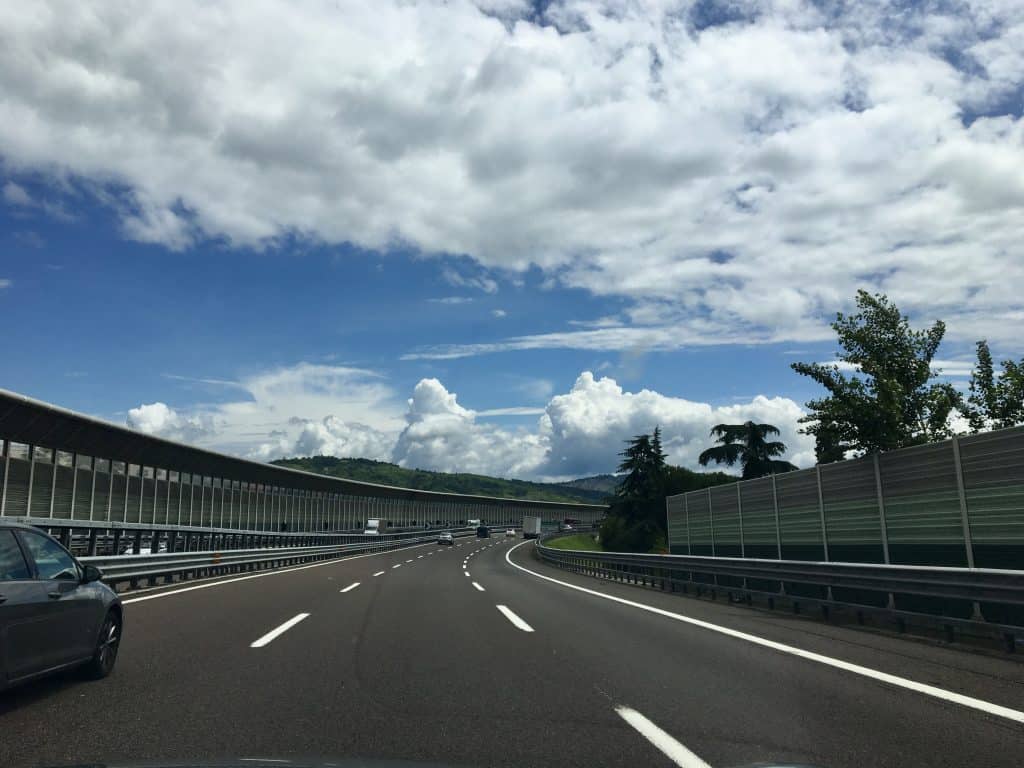 autostrada in Italy