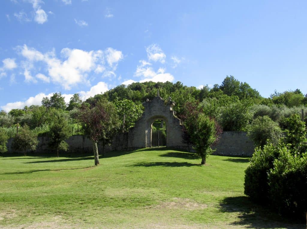 lawn at Bomarzo Monster Park