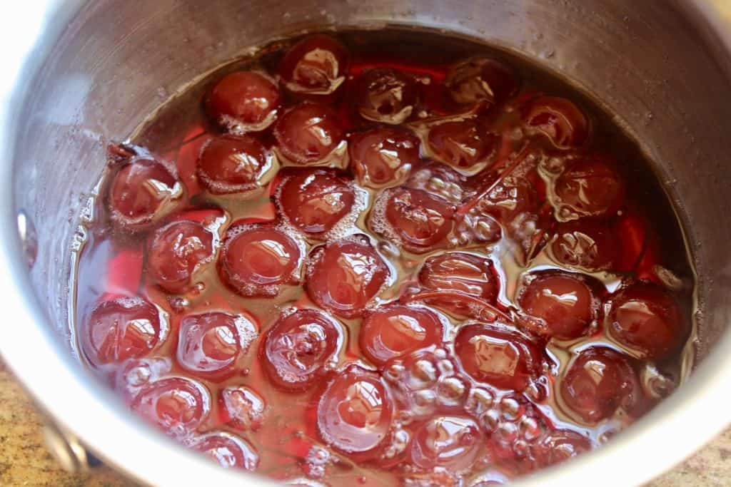 making candied cherries