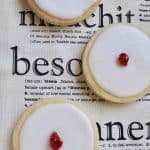 Empire Biscuits (Classic Scottish Iced Cookies with Raspberry Jam)