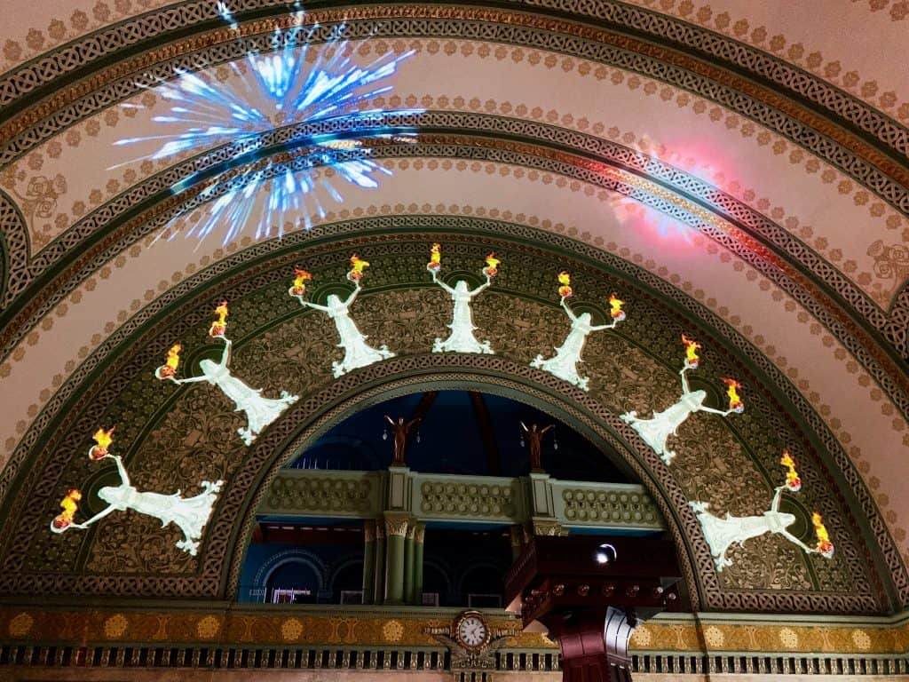Grand Hall 3D light show