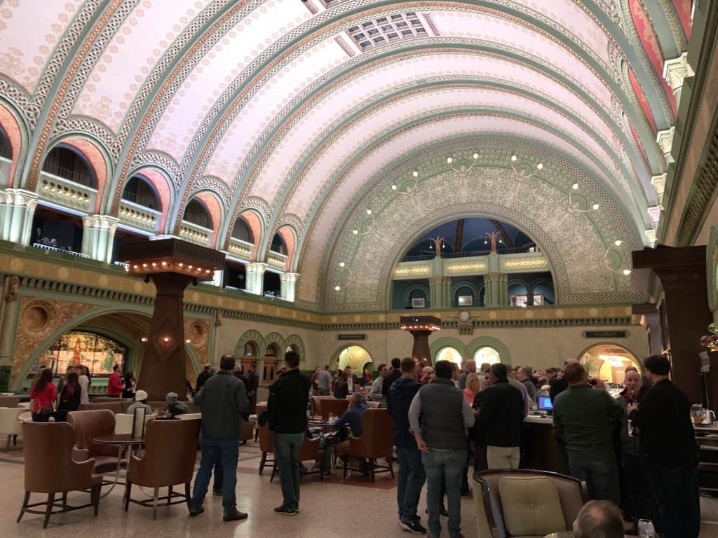 grand hall at the Union Station Hotel