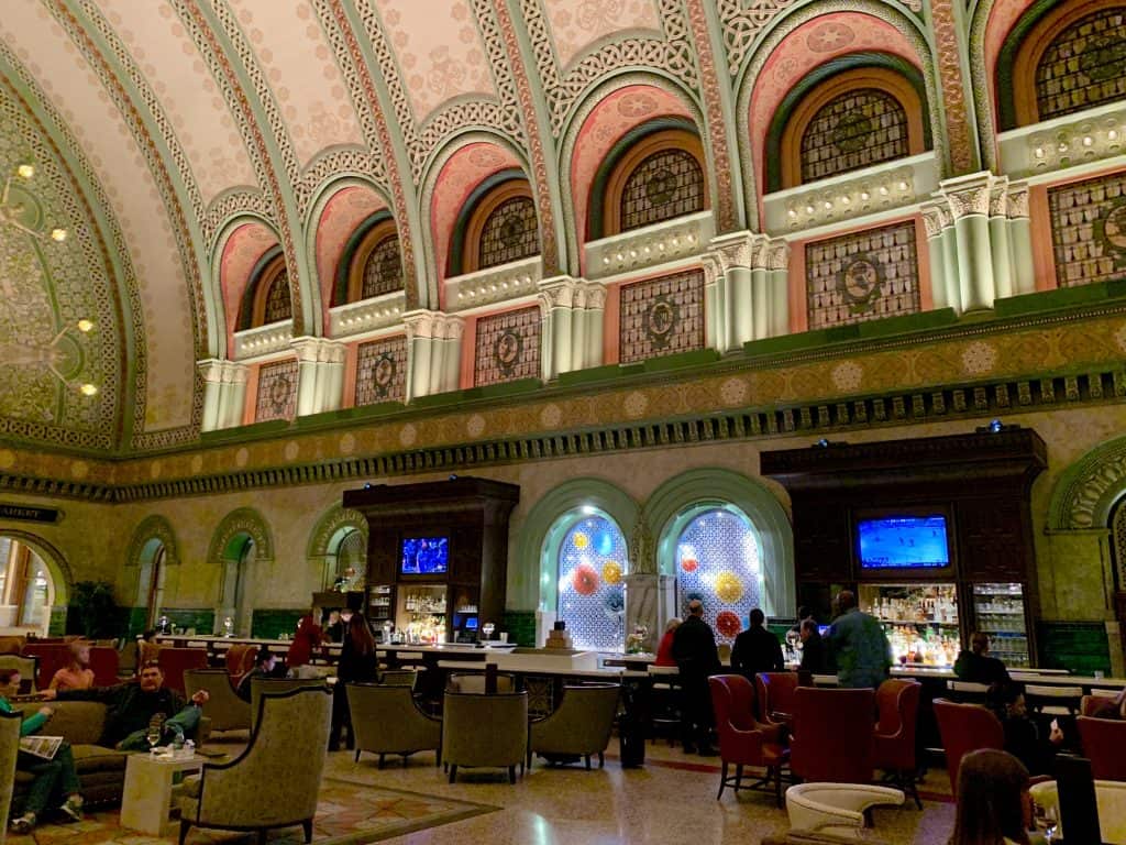 Grand hall in the st louis union station hotel
