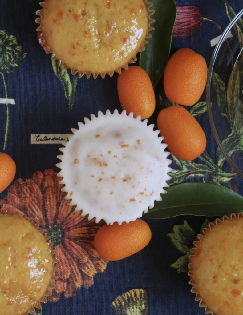 kumquat cupcakes