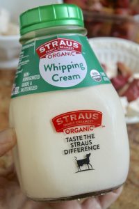 straus whipping cream