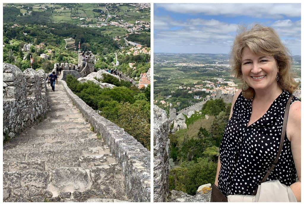 Christina at the Moorish Castle, SIntra