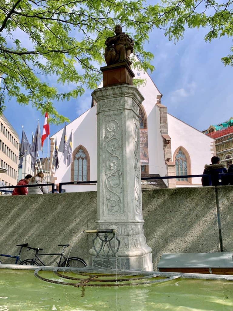 Fountain in basel