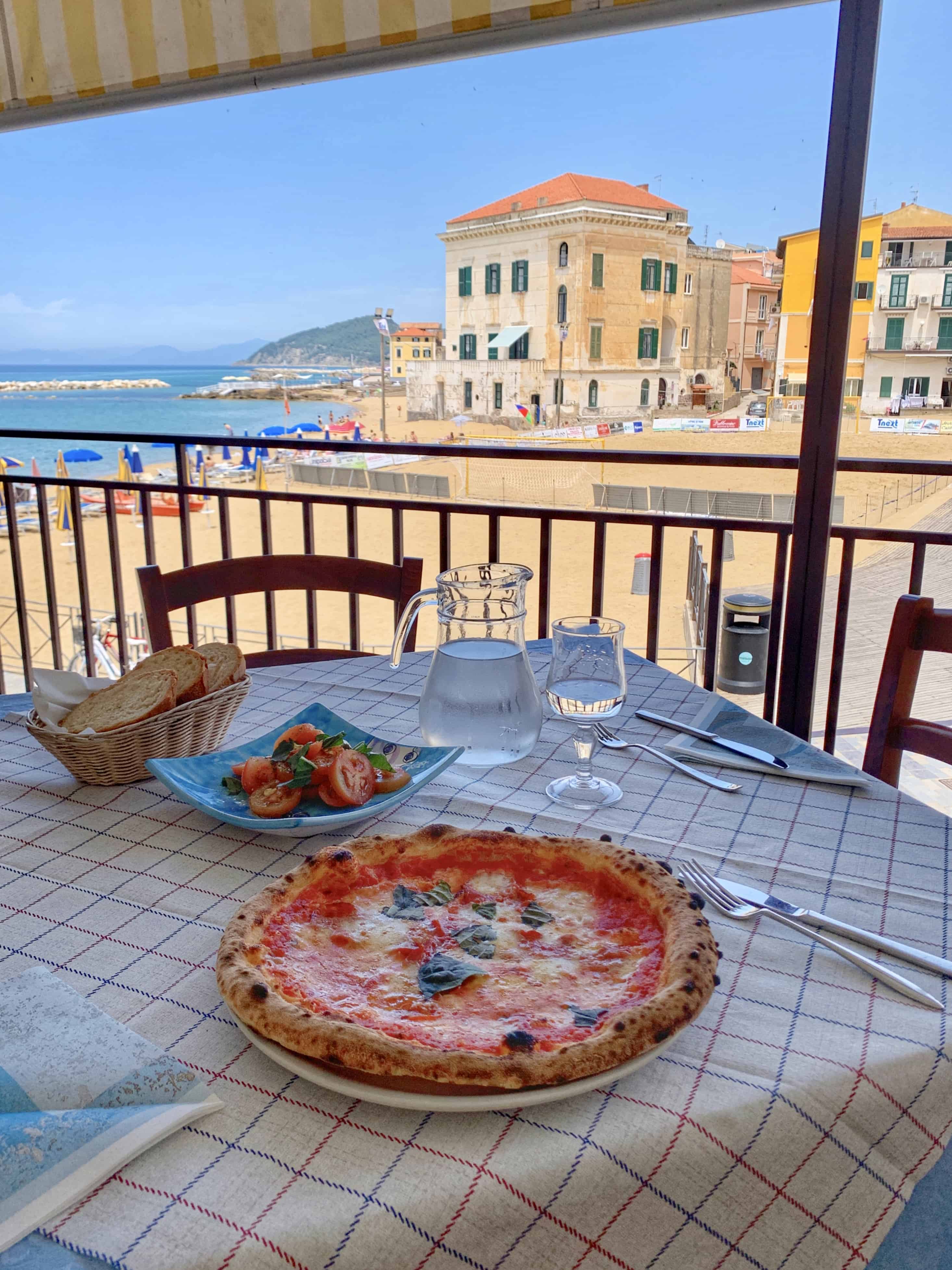 pizza with a view