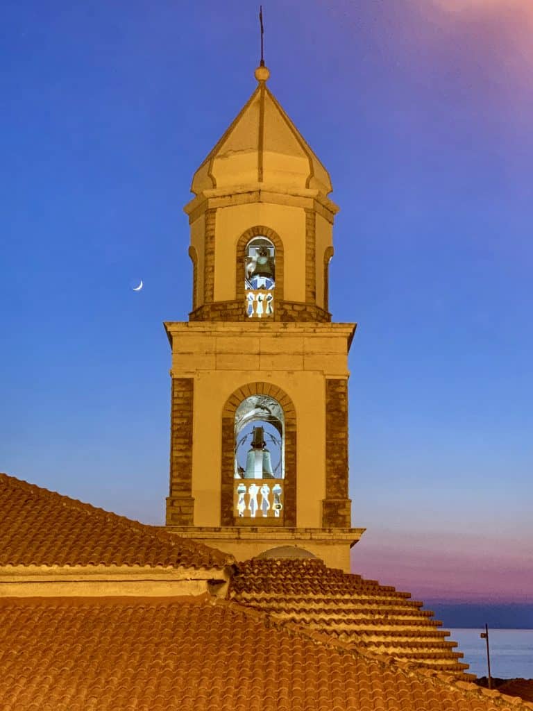 church tower santa maria castellabate