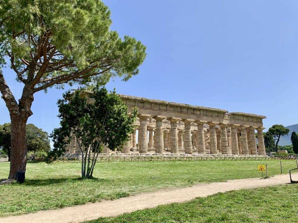 The temple of Athena. The temple of Athena.