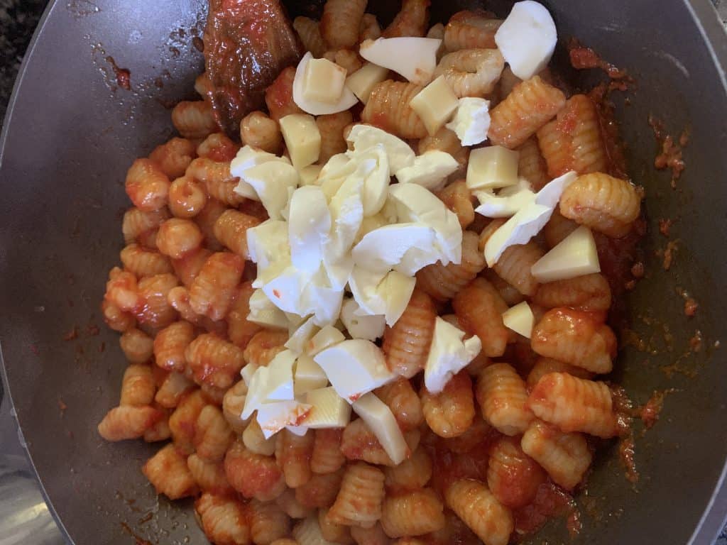 making gnocchi alla Sorrentina