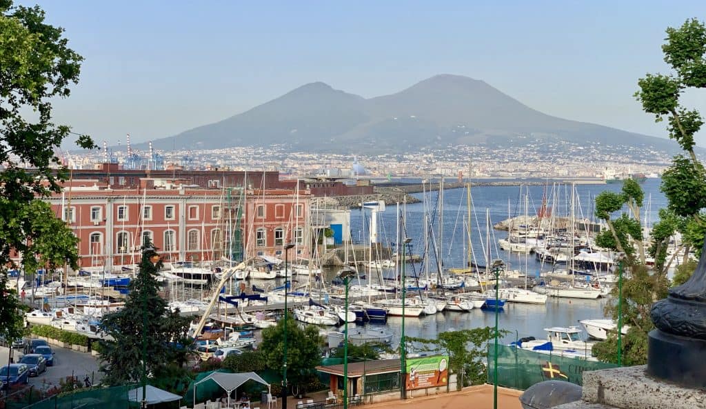 Naples harbor