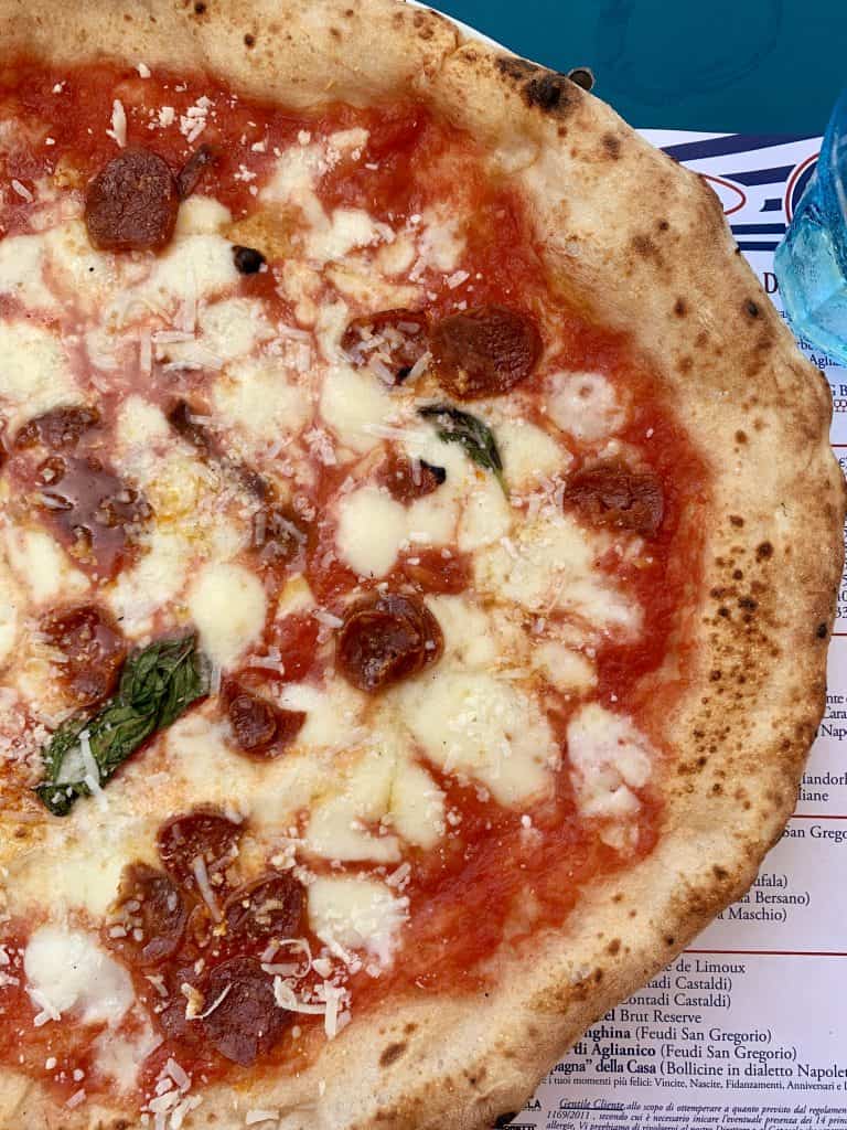 pizza from Sorbillo pizza from sorbillo