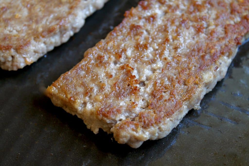 homemade Lorne sausage