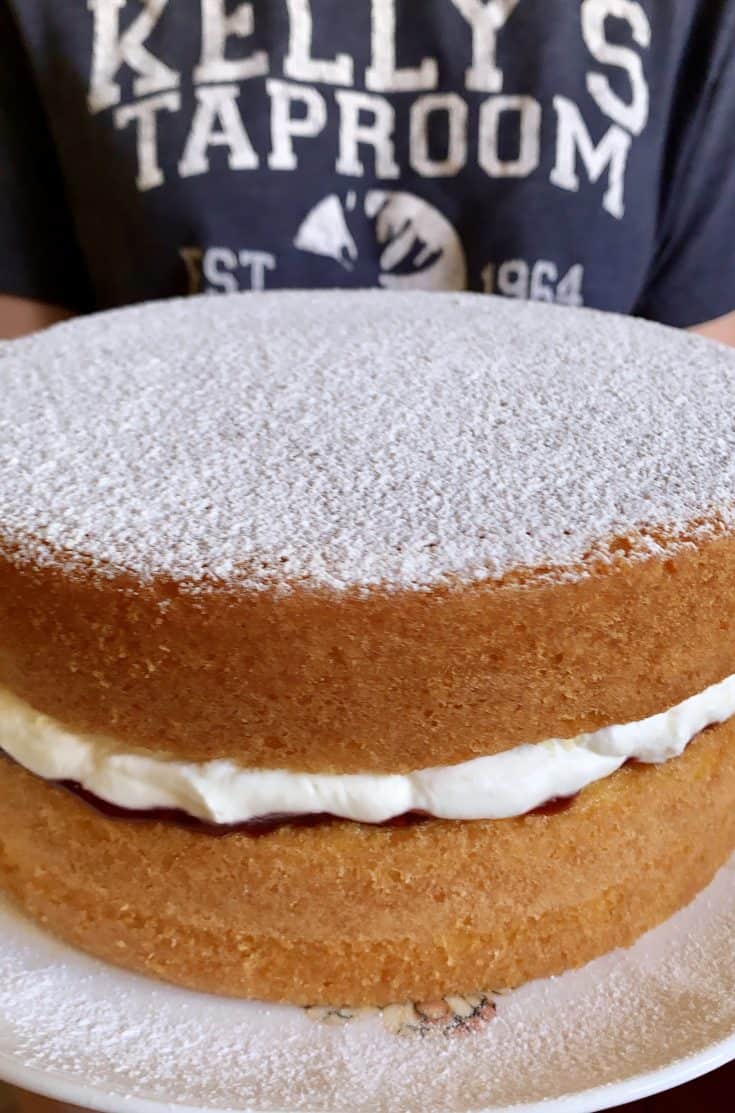 Victoria Sponge Cake, Afternoon Tea Cake Recipe for US Kitchens