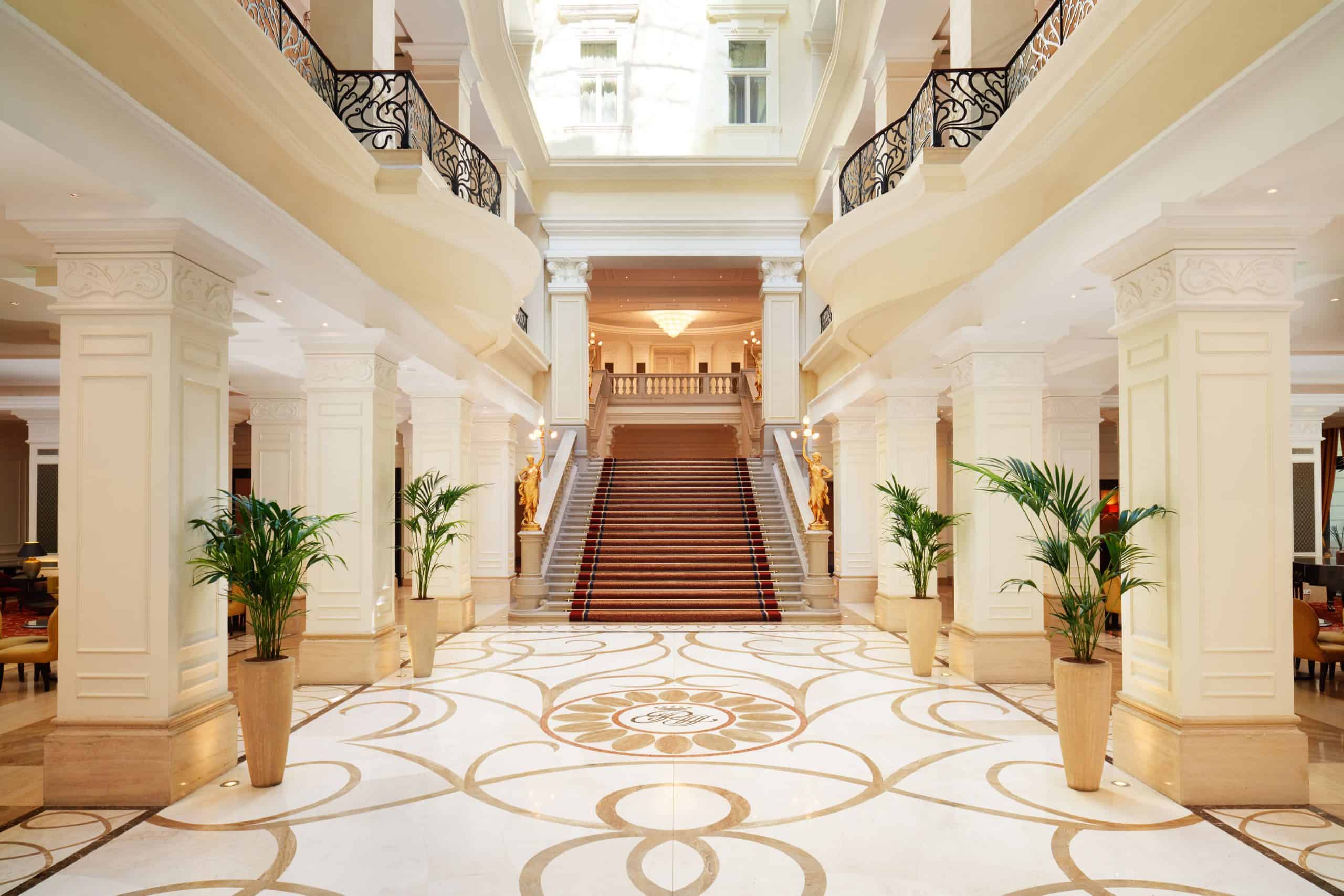 Corinthia Budapest Hotel lobby