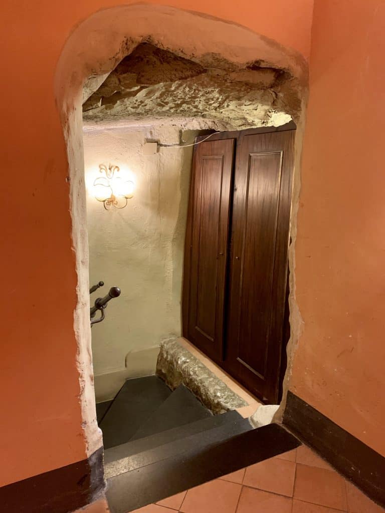 doorway in the hotel