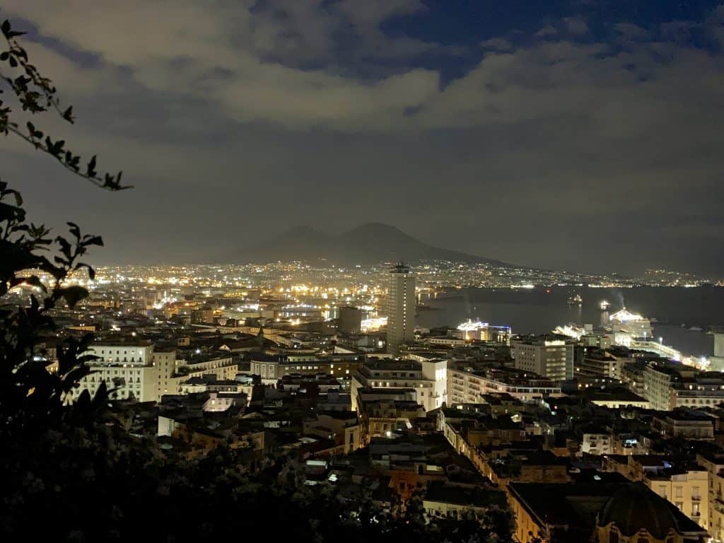 naples at night