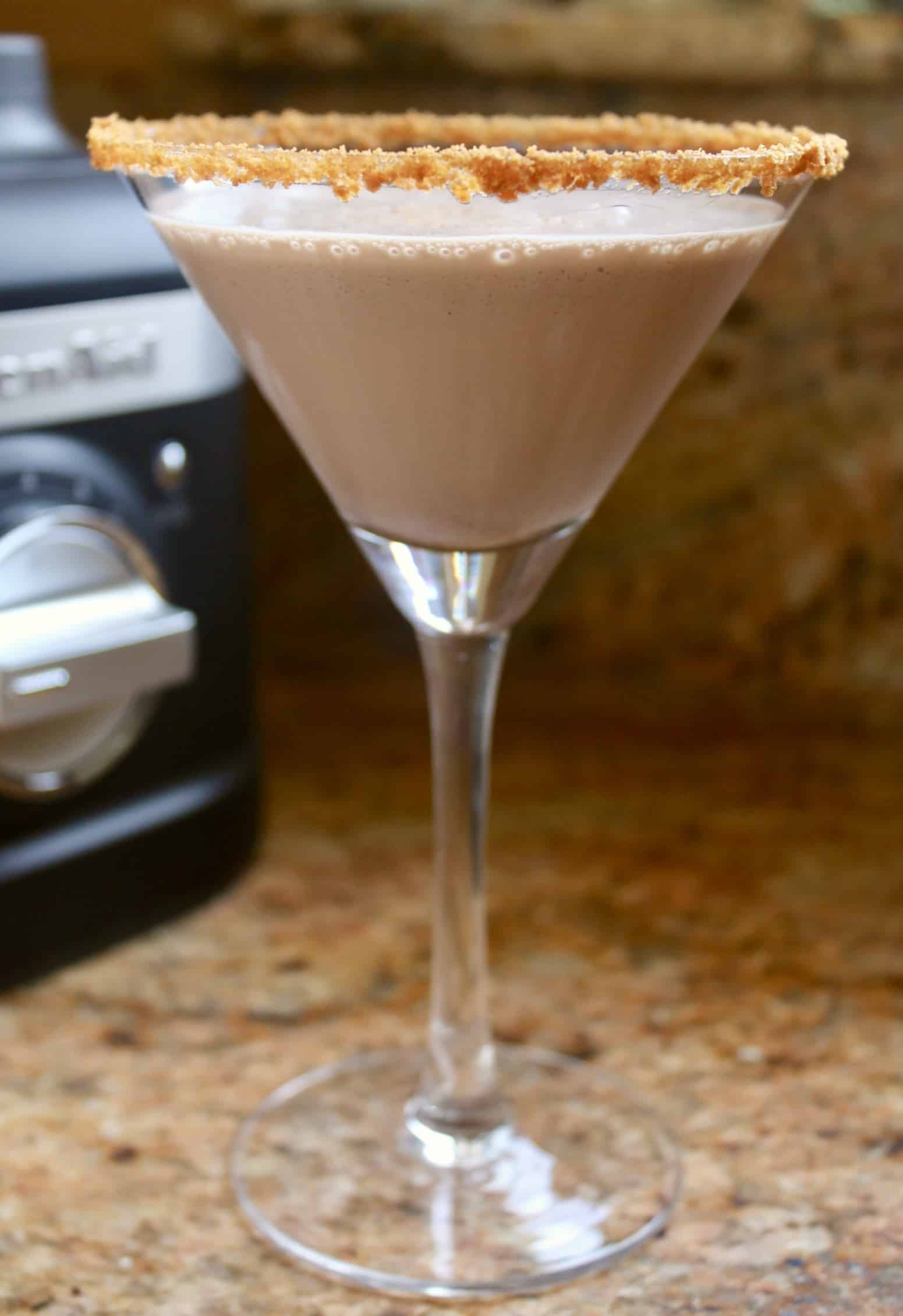 easy eggnog martini