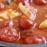 Fish in Tomato Sauce (Quick and Easy) with Pasta
