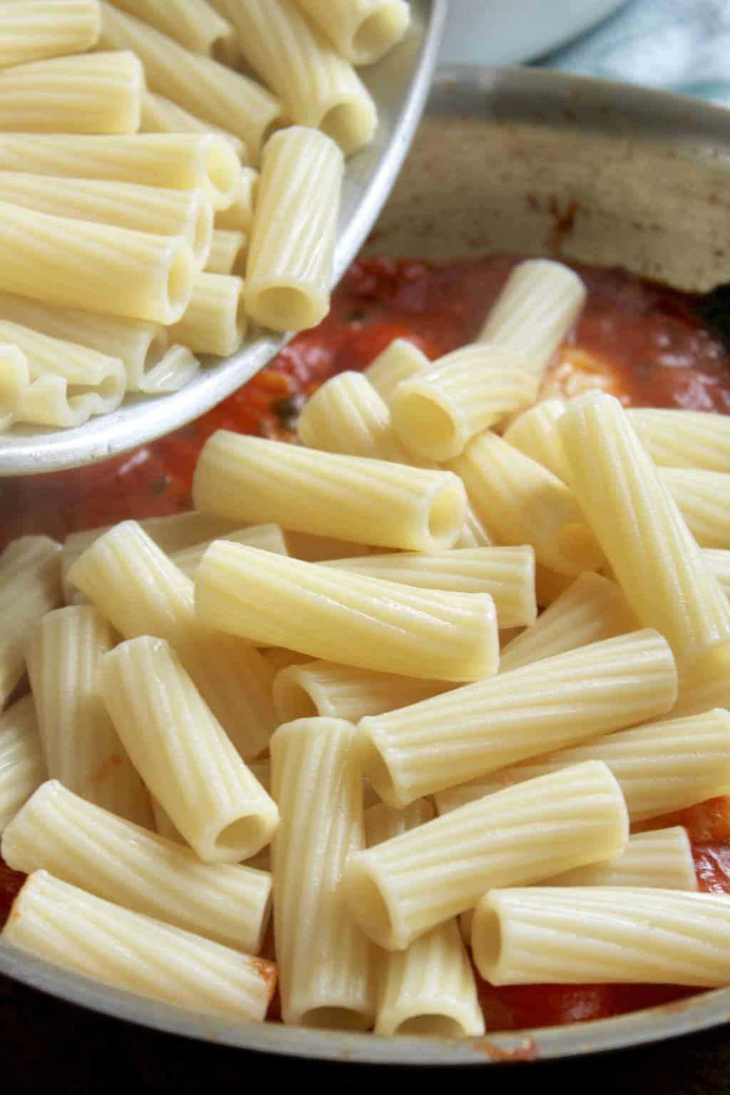 Fish Pasta (Quick and Easy Recipe with Tomato Sauce) Christina's Cucina