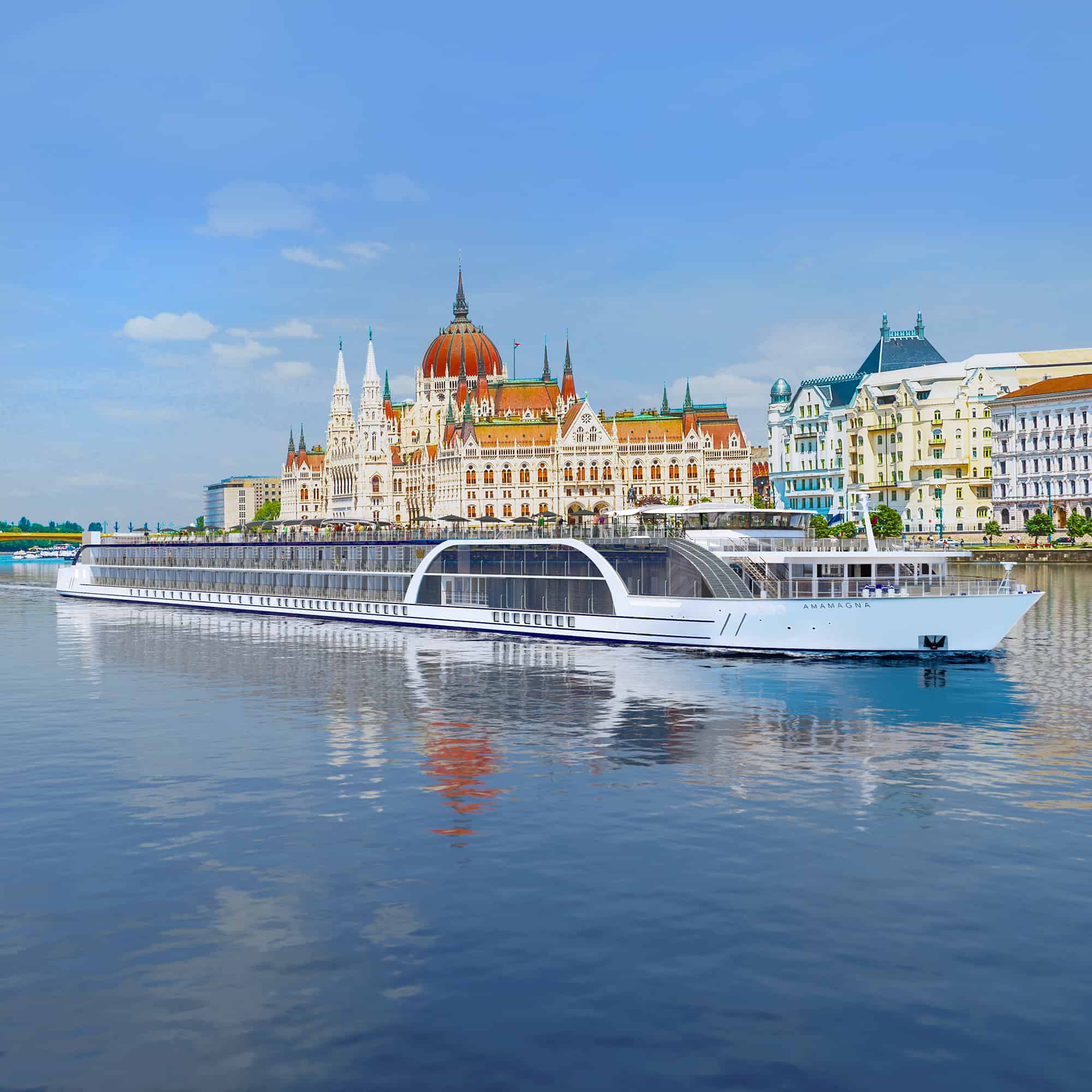 AmaMagna on the Danube in Budapest