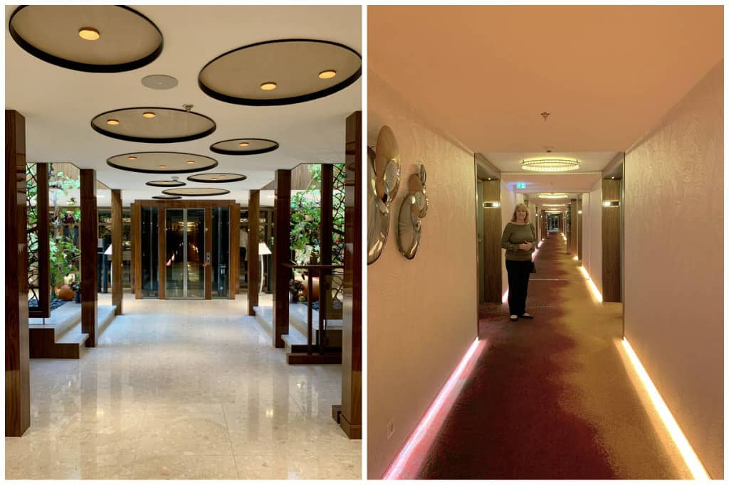 amamagna lobby and hallway best Danube river cruise