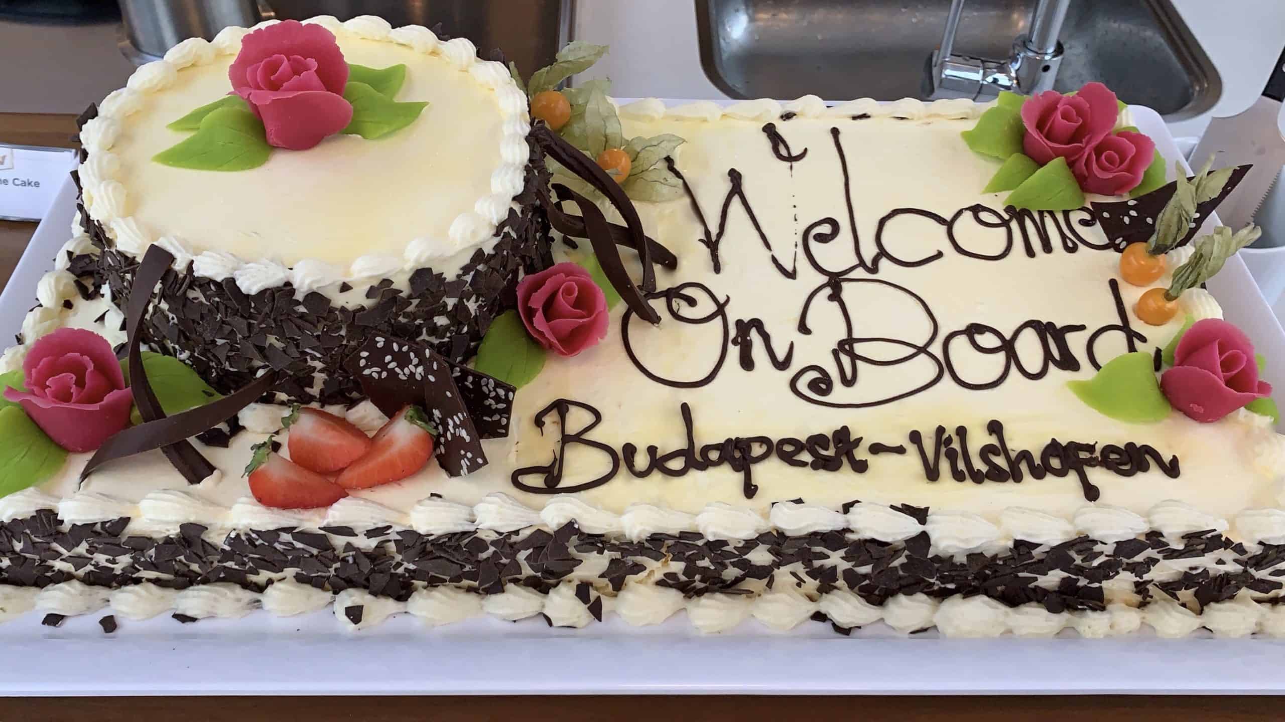 welcome on board cake