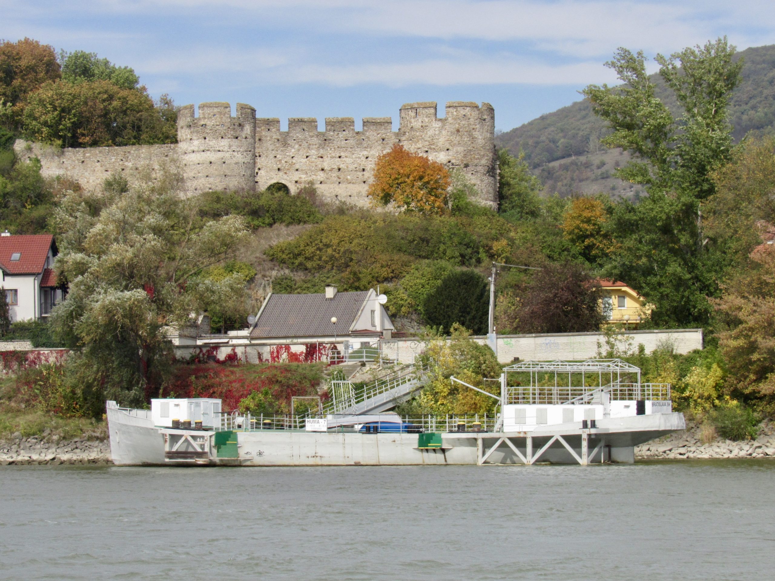 devin castle on the Danube