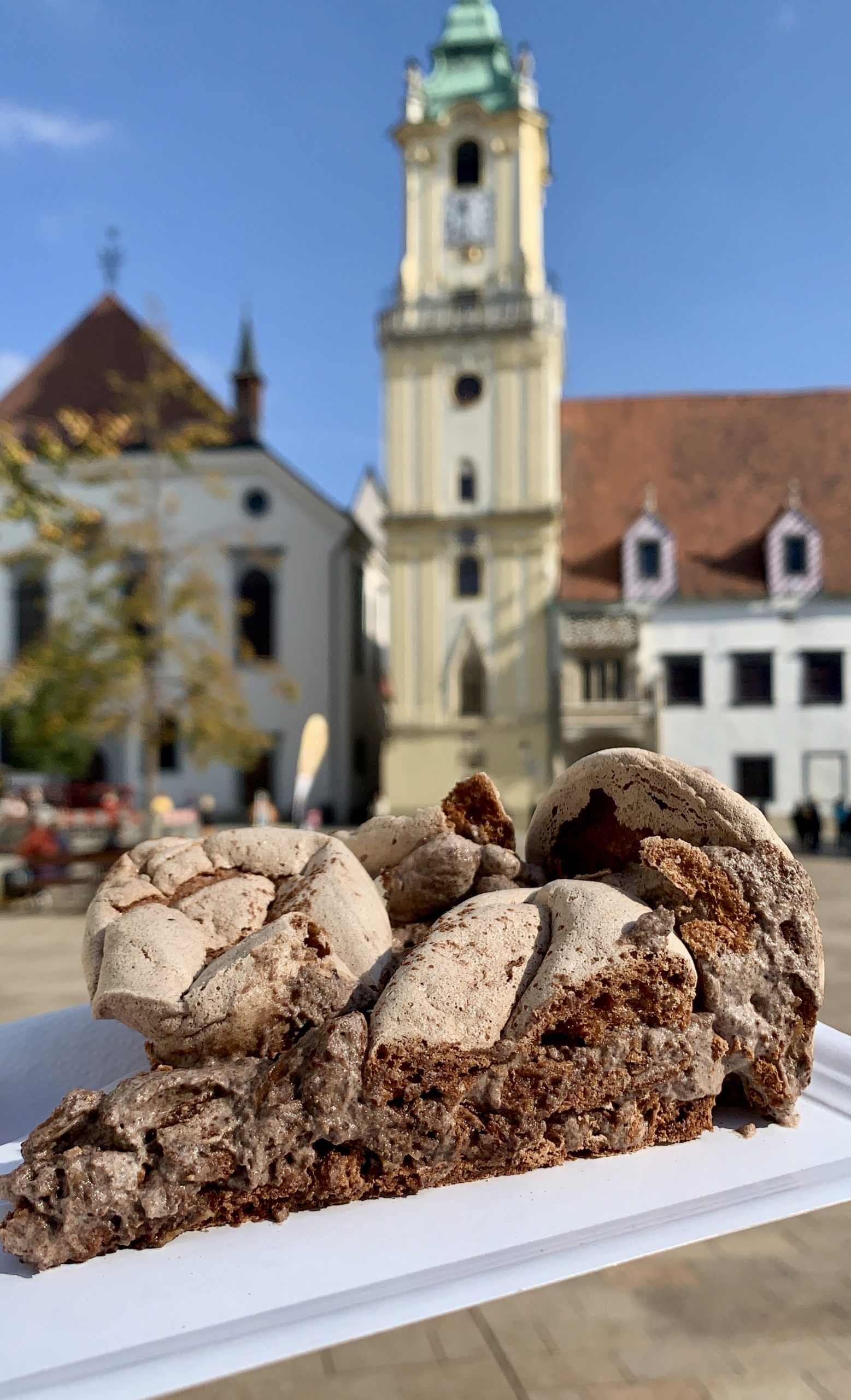 meringue cake in Bratislava