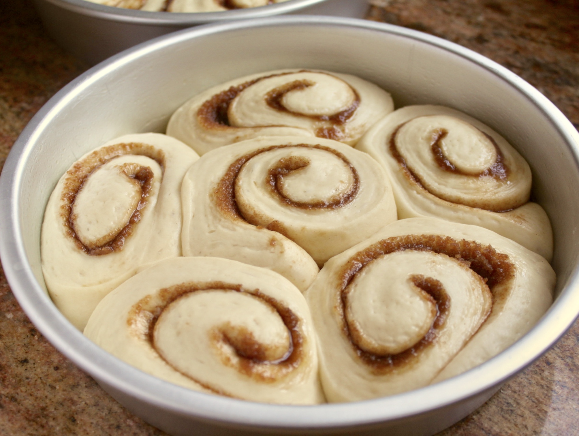 raw cinnamon rolls