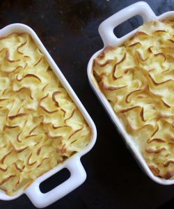 Fish Pot Pie with Leek