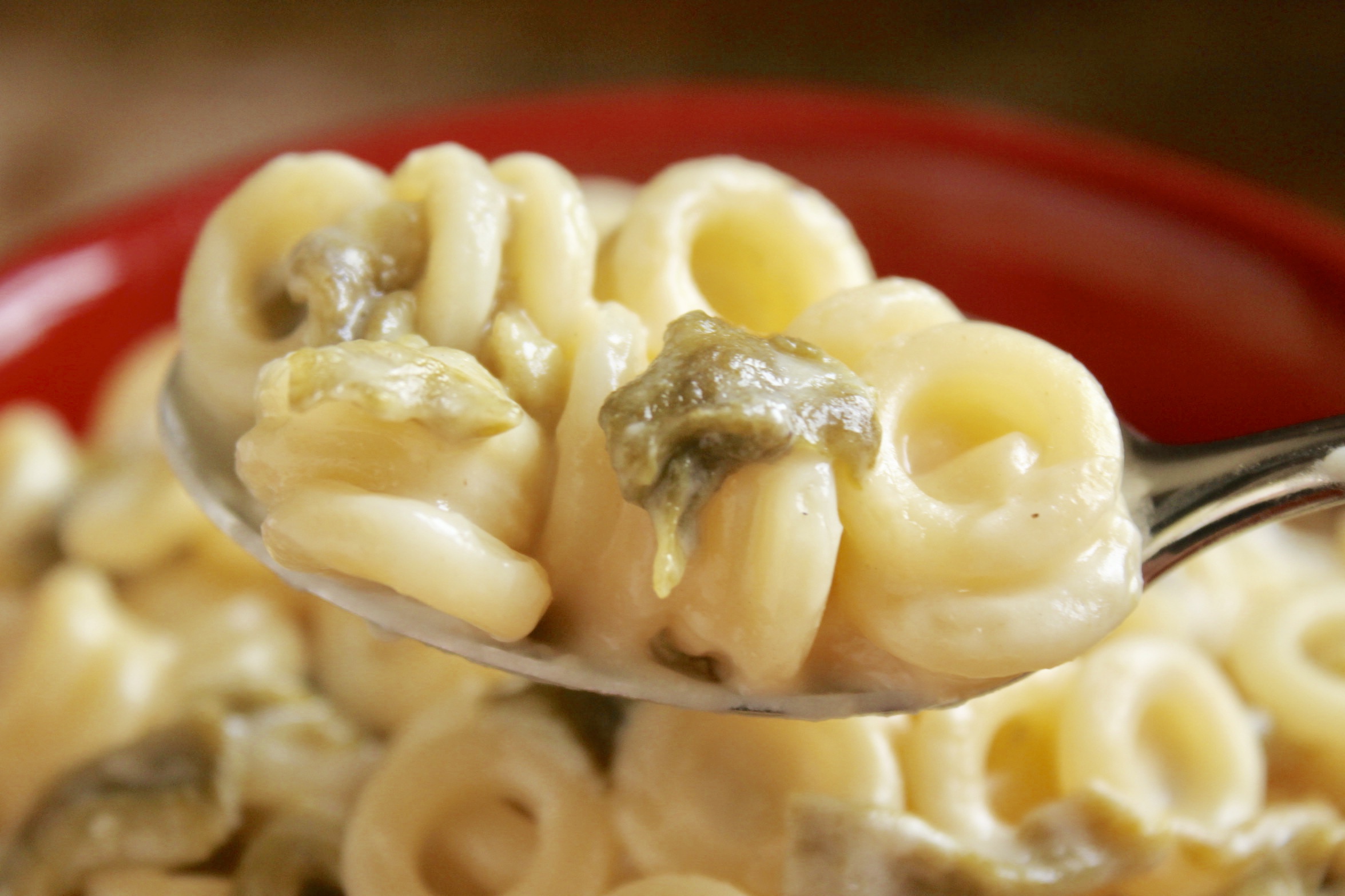 4 cheese mac and cheese with Hatch Chiles