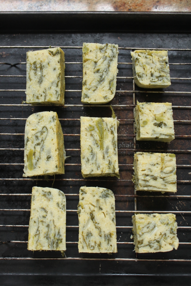 Grilled Polenta with or without Cheese (How to Use Leftover Polenta