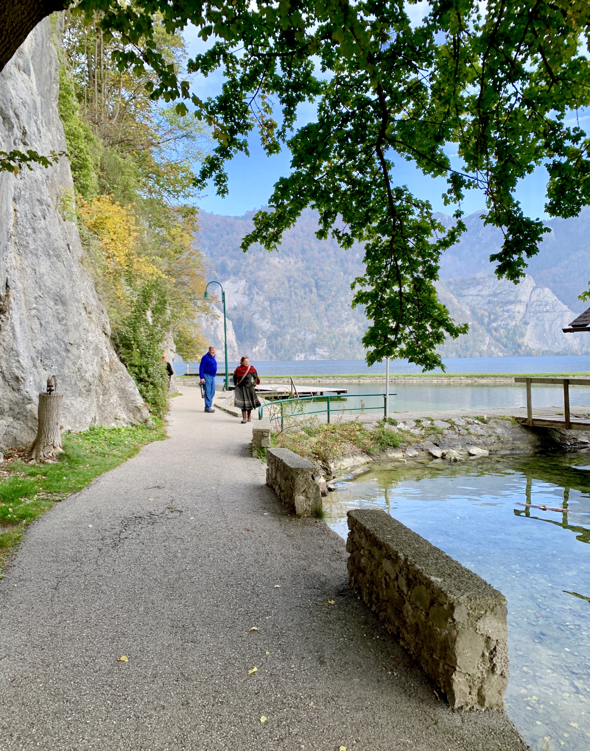 Traunkirchen in the Austrian Lake District