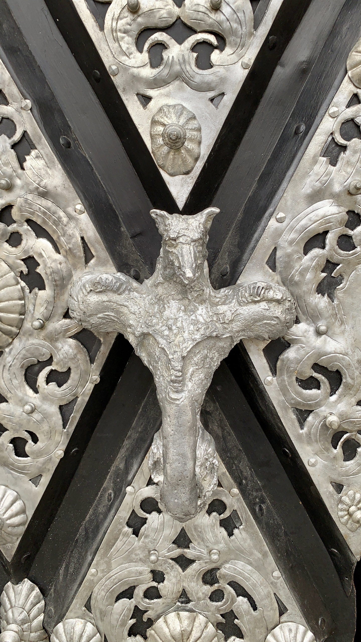 Detail of the door to St Stephen's Cathedral Passau