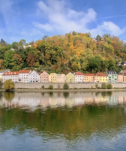 Passau panorama over the Danube