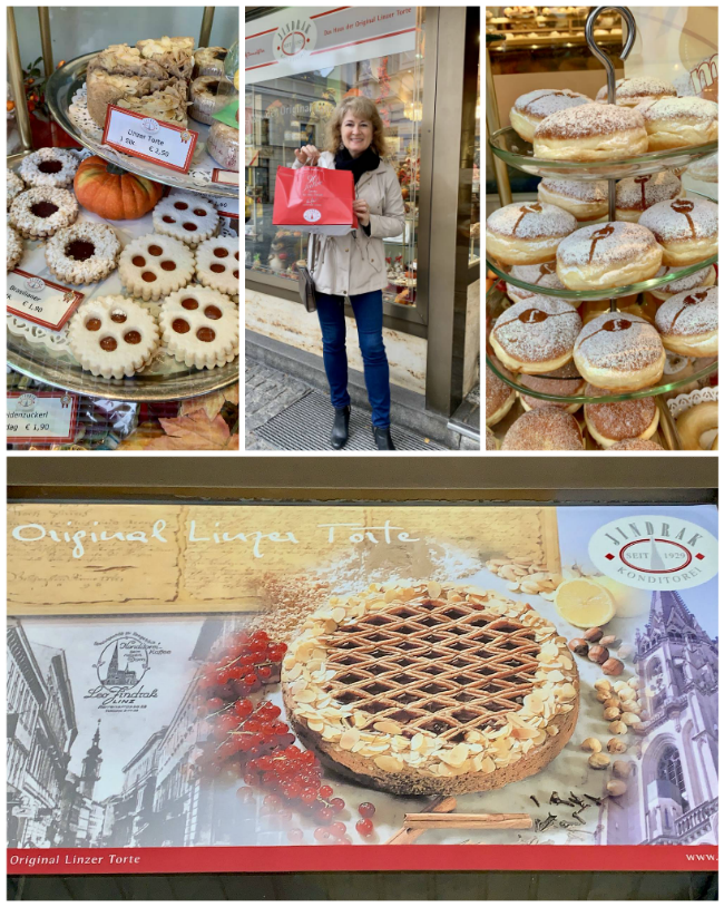 Linz bakery collage