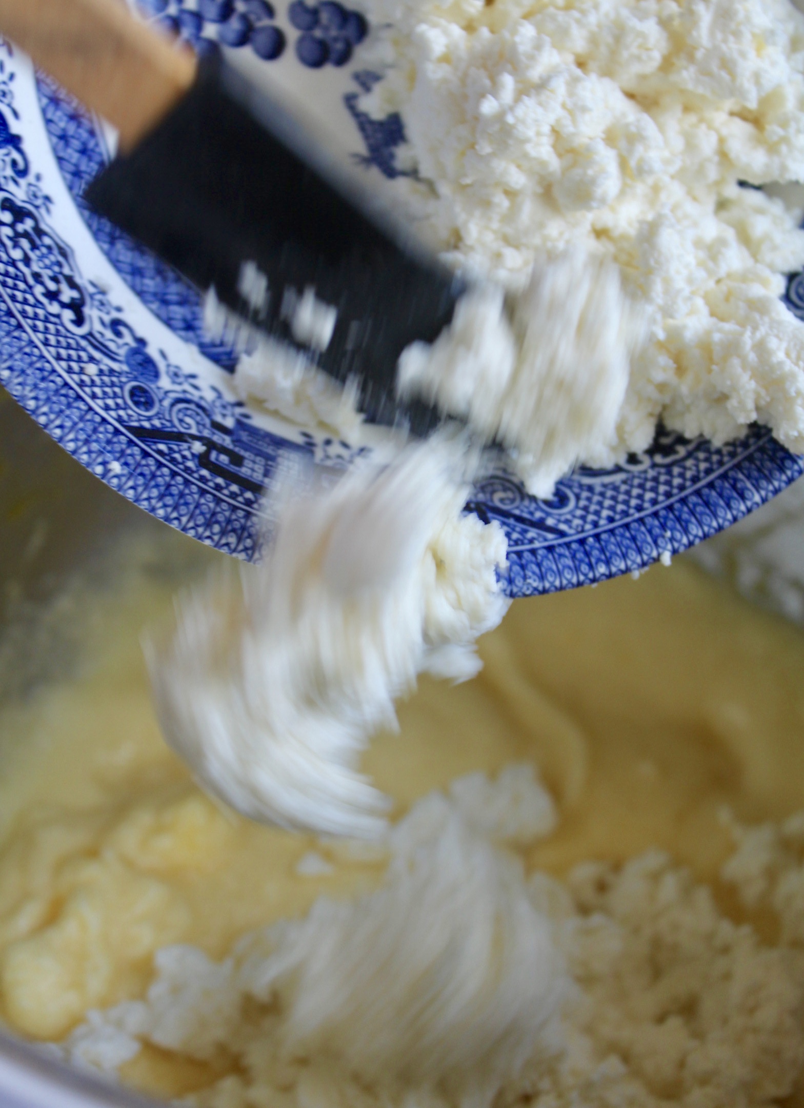 adding ricotta to batter