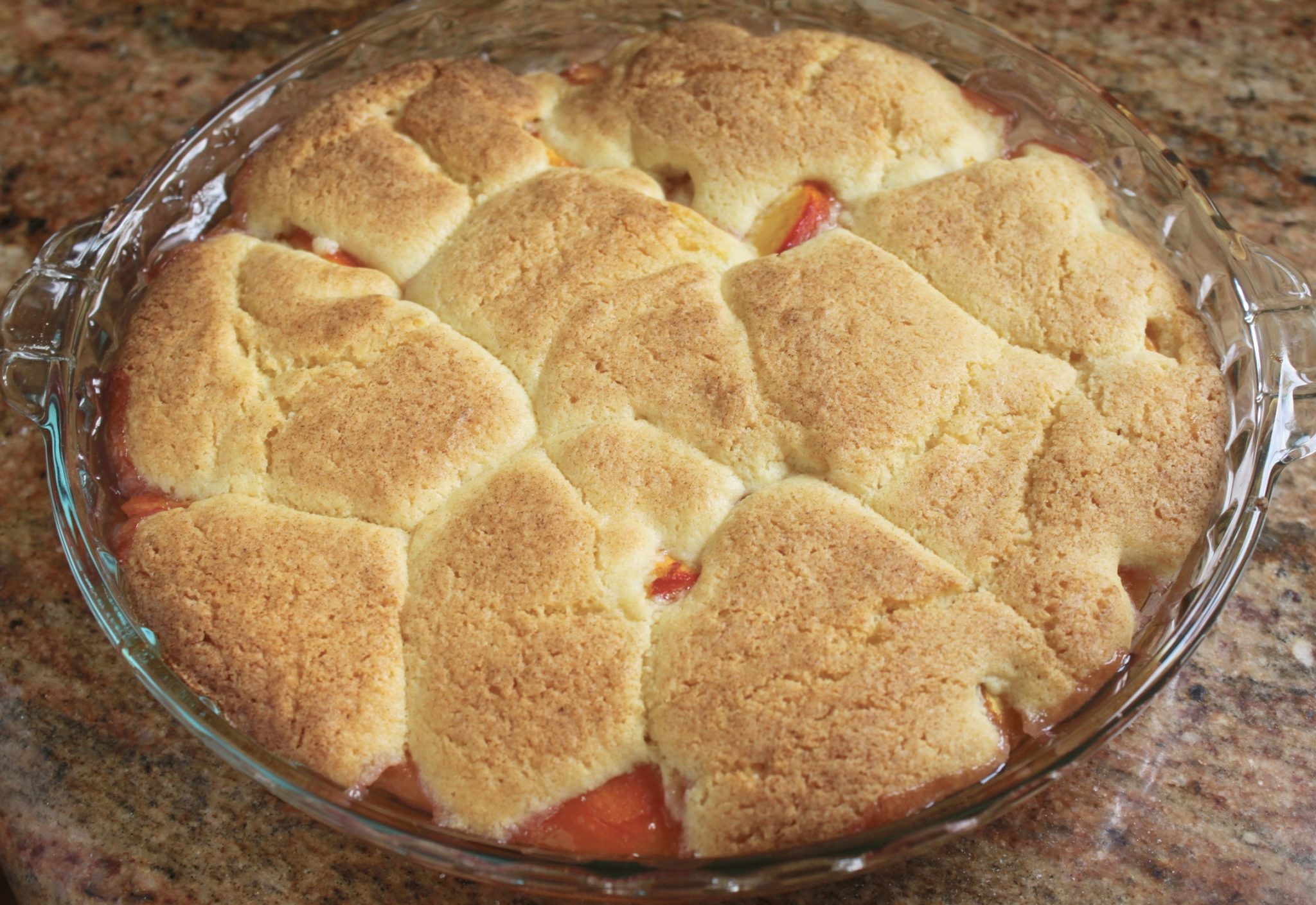 Easy Peach Cobbler (Using Fresh, Frozen or Canned Peaches) Christina