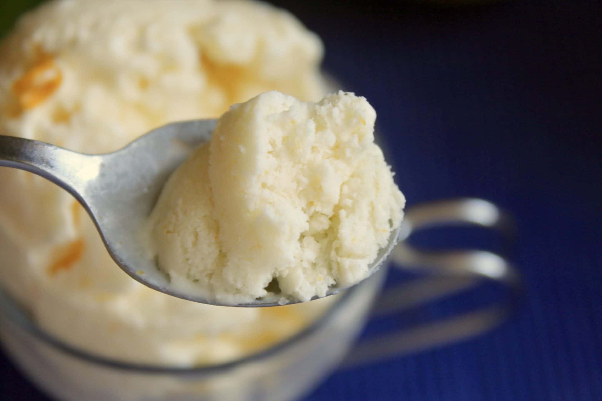 Lemon Ice Cream (Easy Blender Recipe) Christina's Cucina