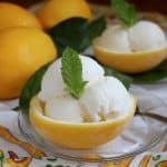 Lemon Ice Cream (Lemon Gelato)