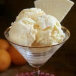 Orange Ice Cream (Quick and Easy Blender Recipe!)