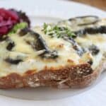 goat cheese and mushroom croque monsieur recipe