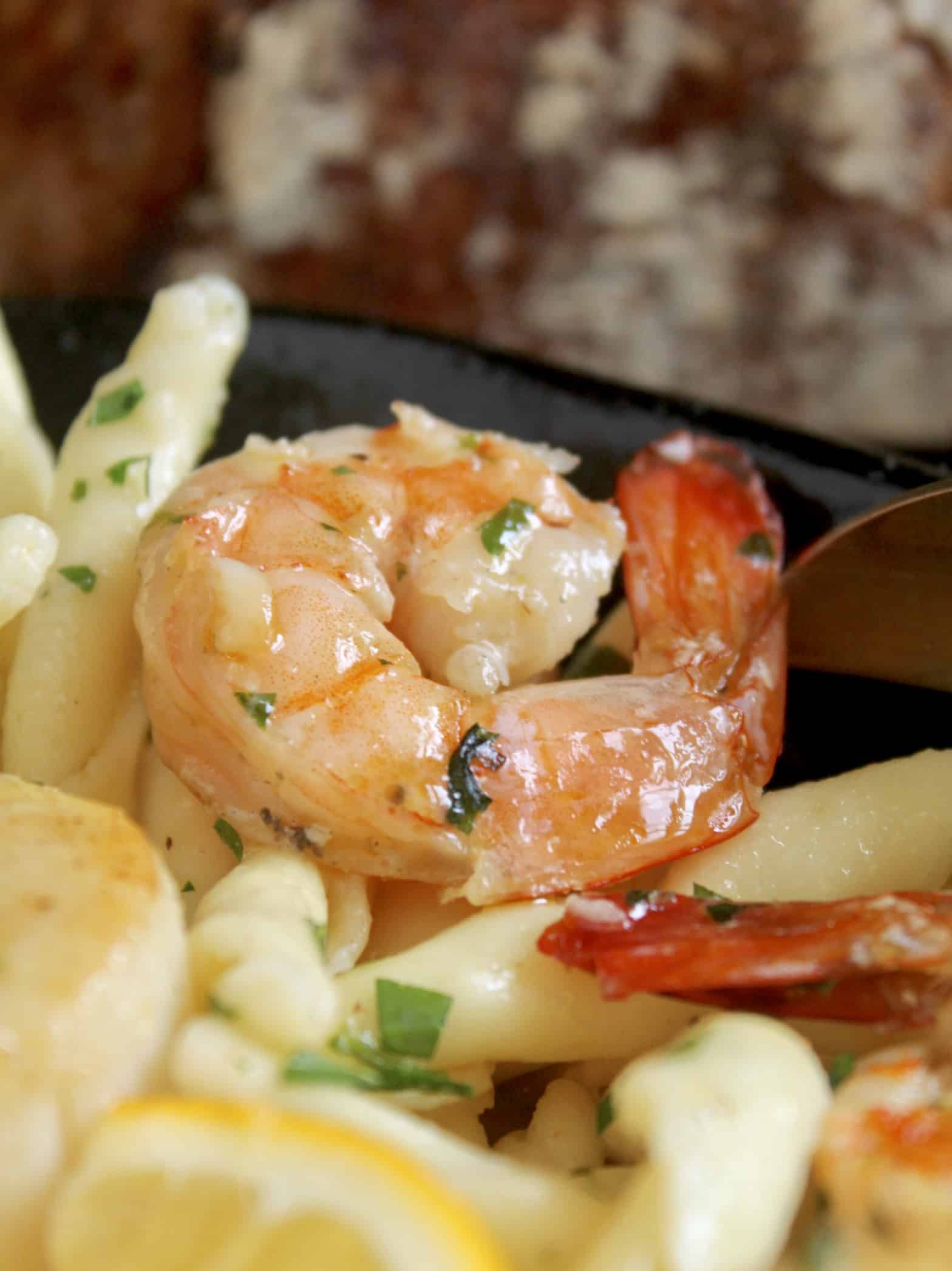 shrimp in pasta 