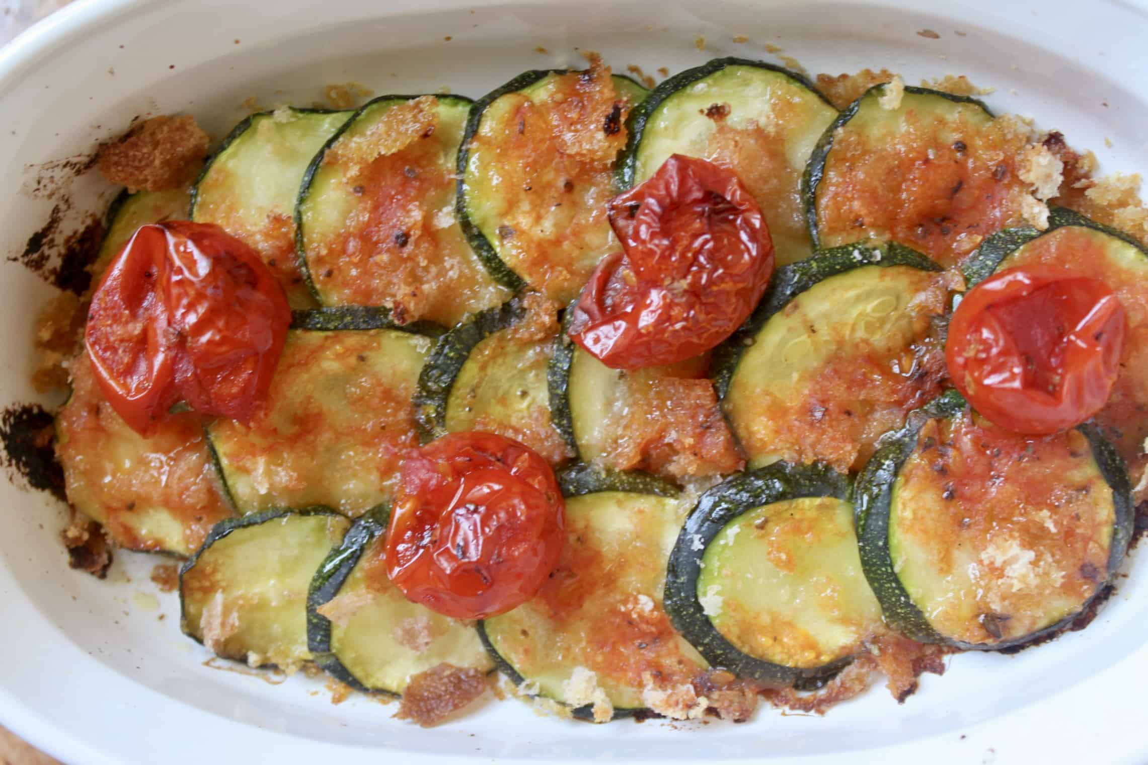 baked zucchini