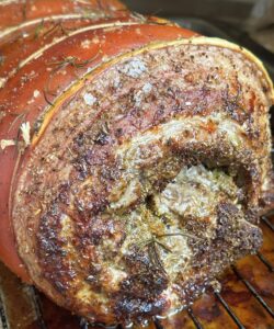 homemade porchetta