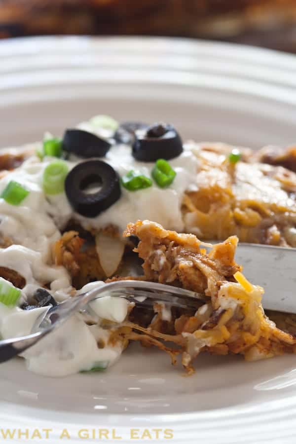 leftover turkey recipes: cheesy turkey enchiladas 